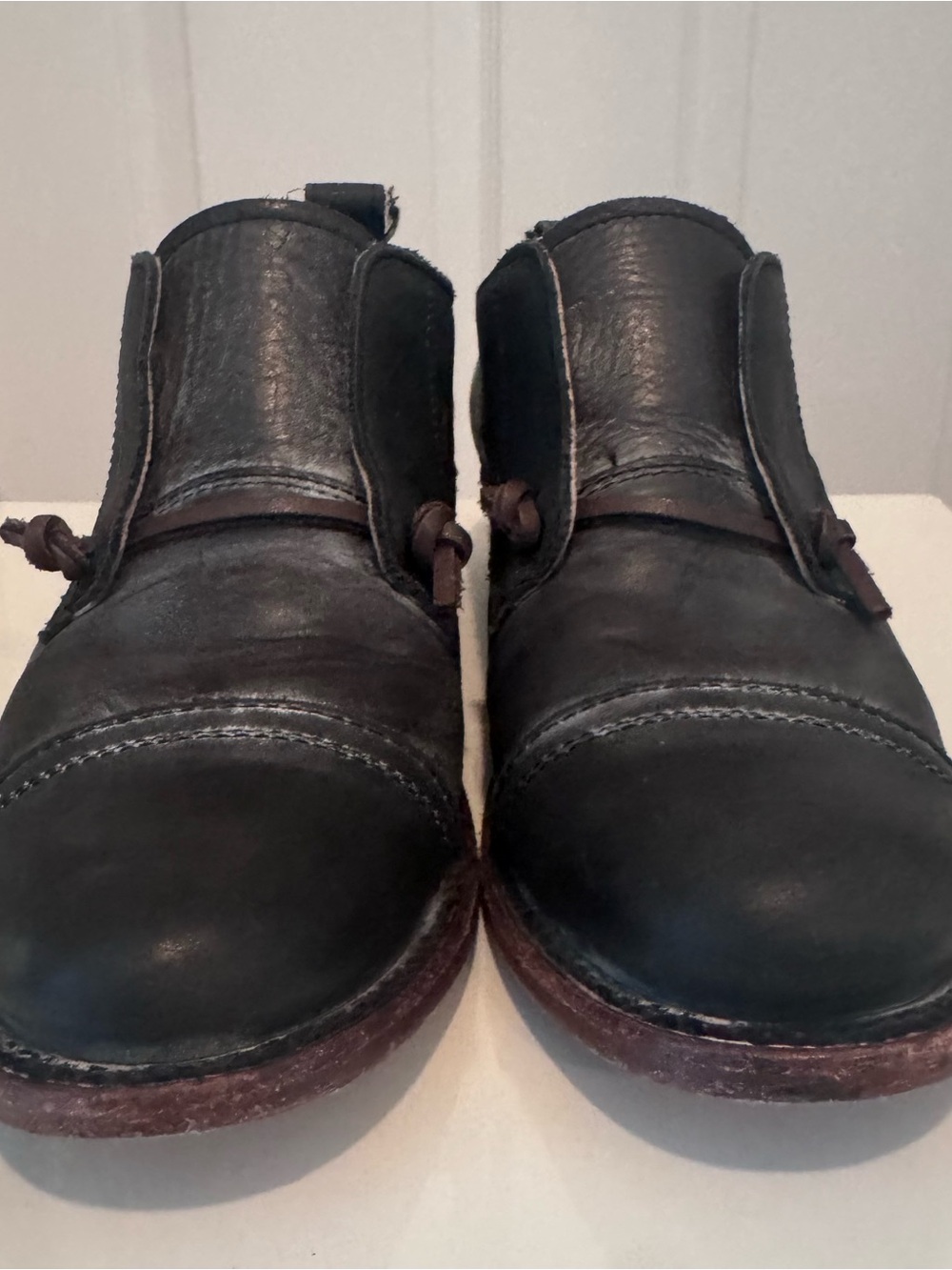 Freebird by Steven Black Leather Slip-On Loafers size 7 - Picture 3 of 9